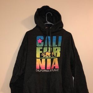 RAINBOW CALIFORNIA HOODIE!